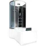 AcquaVapore Kombination Badewanne Dusche K50-R30-EC Duschtempel 100x170