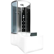 AcquaVapore Kombination Badewanne Dusche K50-R30-EC Duschtempel 100x170