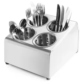 HENDI Besteckbehälter Edelstahl 255 x 295 x 215 mm