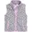 Weste Fleece-Weste Punkte in Grau Gr 140