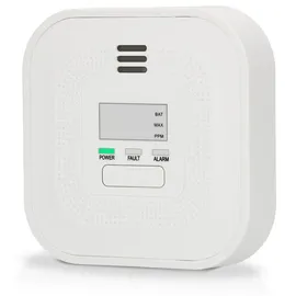 Alecto COA4010 Weiß Kohlenmonoxidmelder mit Display 1