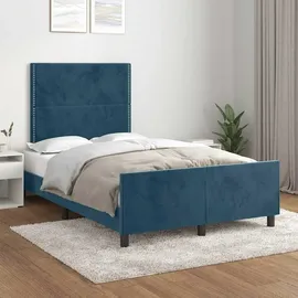 vidaXL 120 x 200 cm Dunkelblau