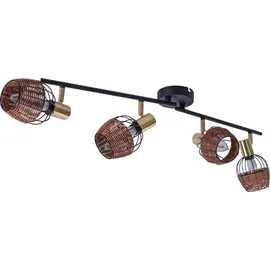 NÄVE Corbis 4 E14 braun Rattan