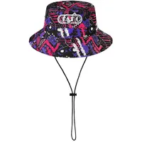 Jako Malle Fischerhut Tropicana - weiß/pink/lila/schwarz