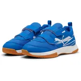Puma Varion II Hallenschuhe mit Klettverschluss Kinder 03 team royal/white/gum 32