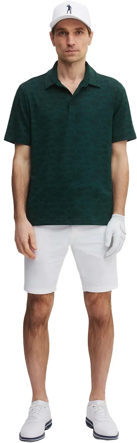 Seve Polo Allover Crown, dunkelgruen