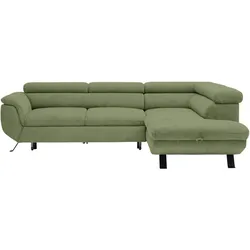 Ecksofa Raven Olivgrün