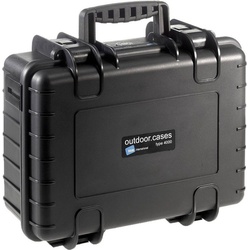 B&W International Fotorucksack B&W Case Type 4000 RPD schwarz mit Facheinteilung