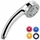 Evenes Handbrause Luna Ø 81 mm - 5 Strahlarten - chrom