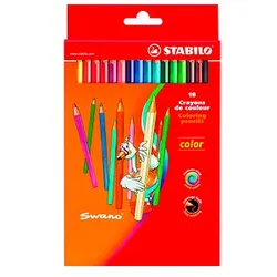 STABILO color Buntstifte farbsortiert, 18 St.
