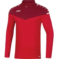 JAKO Herren Ziptop Champ 2.0, rot/weinrot, L