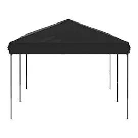 vidaXL Partyzelt Faltbar Schwarz 3x6 m