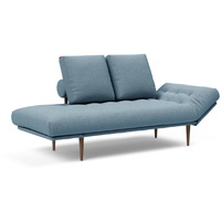 INNOVATION LIVING Schlafsofa Rollo Styletto Stoff Light Blue