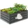Tectake Hochbeet Salvia 80 x 60 x 30 cm Grau