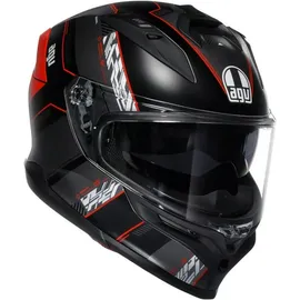AGV K7 Kyber Helm, schwarz-rot, Größe XS für Männer