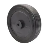 Wagner System GmbH WAGNER Vollscheibenrad - Durchmesser Ø 150 x 40 mm, Achsloch Ø 10 mm, Kunststoff, schwarz, Tragkraft 35 kg - 03715001