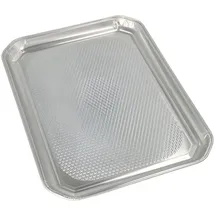 Papstar Servierplatten, Alu eckig 35 cm x 26 cm