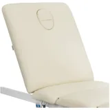 Physa, Massageliege + Massagesessel, Elektrische Kosmetikliege 150 kg Creme/Golden Behandlungsliege Kosmetikstuhl