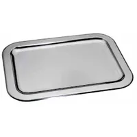 CHG Servierplatten silber 48,5 x 37,5 cm