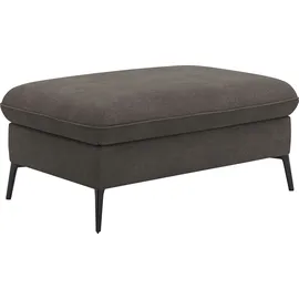 sit&more Polsterhocker Emely 104 x 47 x 69 cm Grau