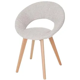 MCW Esszimmerstuhl Almada III Textil creme/grau