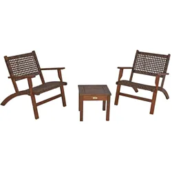 Sitzgruppe SONORA Lounge Möbel Terrasse Eukalyptus