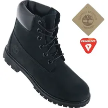 Timberland Premium 6-Inch black nubuck 38 1/2