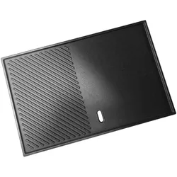 CHEFGASTRO BBQ Gusseisen Grillplatte | 31x48,5cm