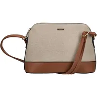 Rieker Damen H1510 Umhängetasche, Beige
