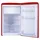 Amica KSR 361 160 R Retro-Kühlschrank (108 l, 875 mm hoch, Rot)