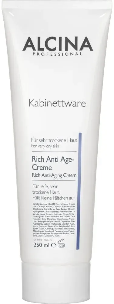 Alcina Rich Anti Age-Cream - 250ml