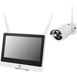 Indexa WR100 Full HD WLAN Überwachungssystem Weiß