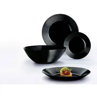 Luminarc Harena Tafelservice 19-tlg. schwarz