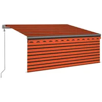 VidaXL Markise 350 x 250 cm orange-braun