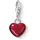 Thomas Sabo Rotes Herz Silber 0794-007-10