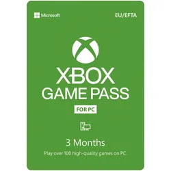 Microsoft Xbox Game Pass for PC - Win Abonnement-Lizenz (3 Monate)