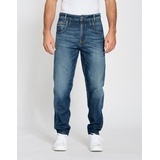 Gang Stretch-Jeans »94MARCO«, im relaxten 5-Pocket Style mit doppelter Gürtelschlaufe, blau