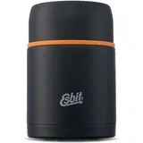 Esbit Thermobehälter Classic für Speisen - Warmhaltebehälter 750 ml Schwarz - aus Edelstahl für warme und kalte Lebensmittel