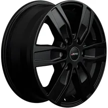 Autec Quantro 6 6,5 x 16 6 x 120 ET50 Schwarz Matt