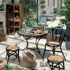 Atmosphera Runder Esstisch Kipos aus Mosaik D 90 cm,