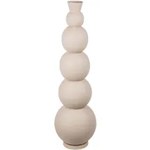 Casablanca modernes Design Gilde, Vase Rotonda, Grau H: 76 cm