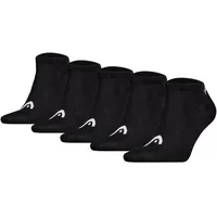 Head Sneakersocken 5er Pack Schwarz 35-38