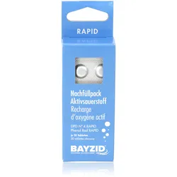 6 pcs. Nachfülltabletten Aktivsauerstoffgehalt & pH-Wert