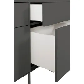 LeGer Home by Lena Gercke Sideboard »Essentials«, (2 St.), Breite: 224cm, MDF lackiert, Push-to-open-Funktion