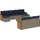vidaXL Gartensofa-Set 11-tlg. grau