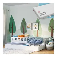 bellabino Kinderbett Vils 90 x 200 cm Kiefer massiv weiß