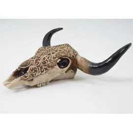 MCW Deko Schädel Longhorn