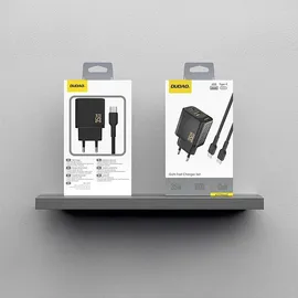 DUDAO USB-C auf USB-A 2 m Schwarz