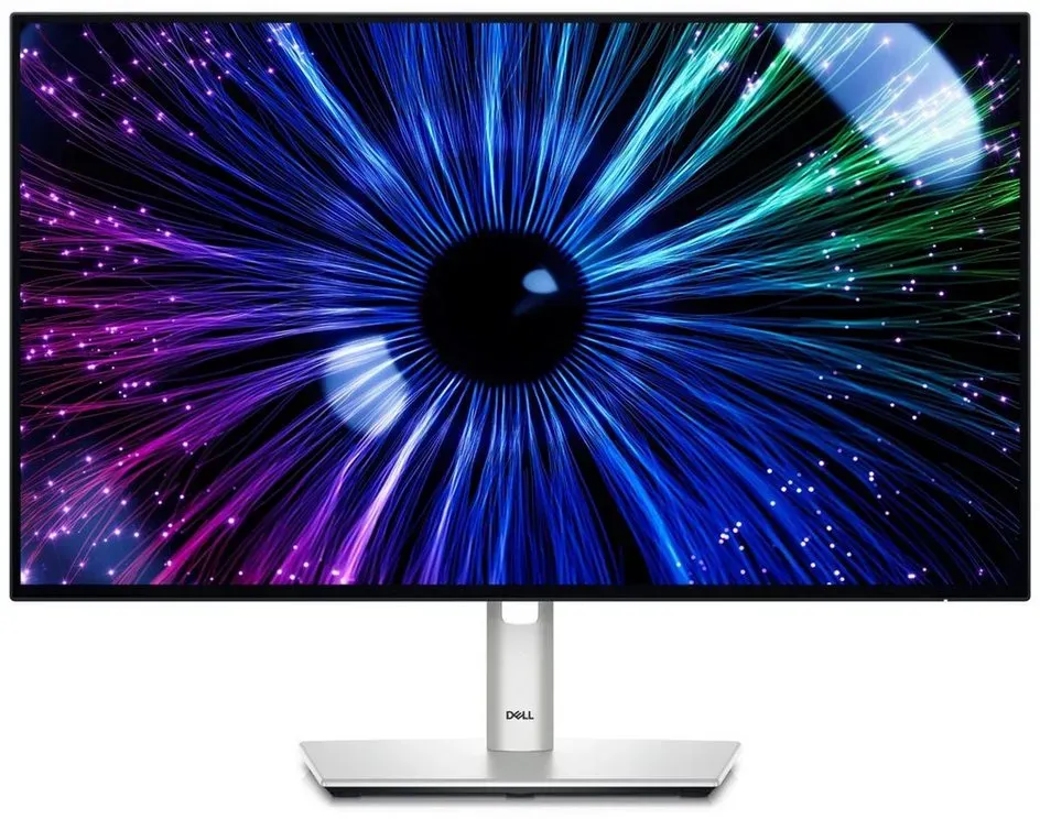 Dell Dell UltraSharp U2424HE Monitor - 24 Zoll - Silber/Schwarz LCD-Monitor (LCD) schwarz|silberfarben