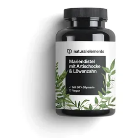 Natural Elements Mariendistel mit Artischocke & Löwenzahn Kapseln 120 St.
